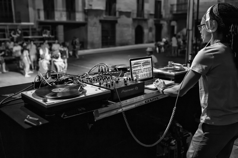 Marlen Ebony DJ. Foto de Eduardo Lecina.